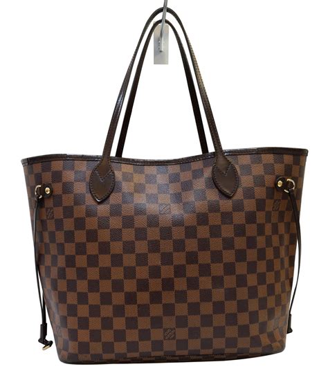 louis vuitton damier ebene mm neverfull|louis vuitton damier ebene sale.